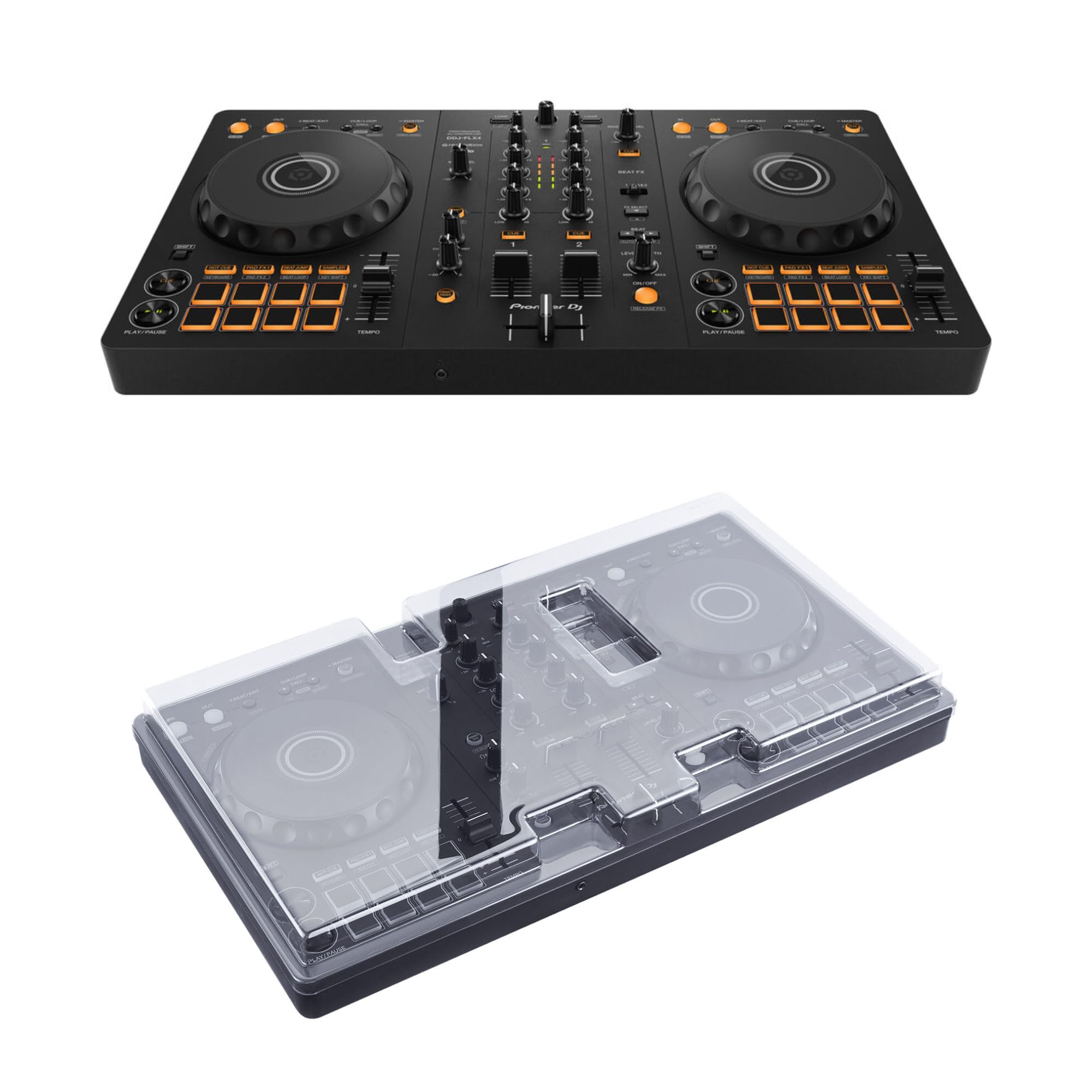 Amazon.com: Pioneer DDJ-FLX4 DJ Controller Protection Bundle with